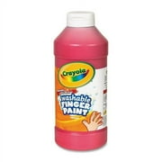 Crayola Non-Toxic Washable Finger Paint, 1 Pint Squeeze Bottle, Yellow